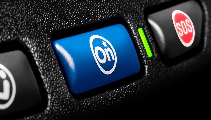 Vehicle OnStar button